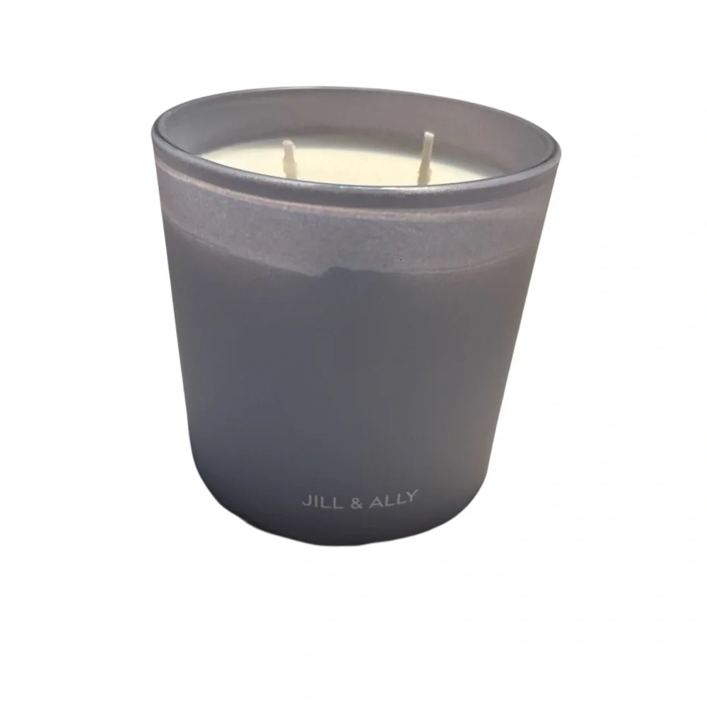 NEW Jill & Ally Harmony Candle Agate Crystal Manifestation Cedar Violet Scented